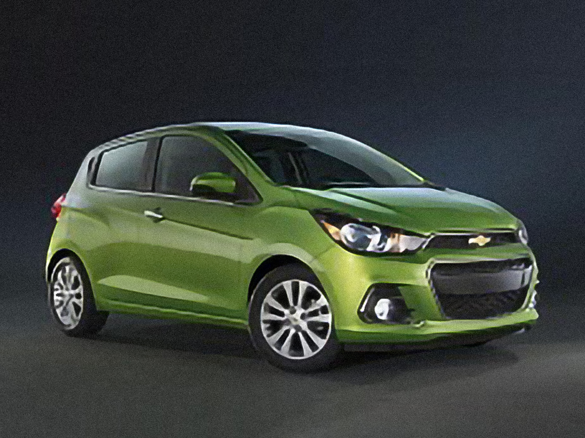 Chevrolet Spark 1LT 4dr Hatchback (1.2L 4cyl CVT) – årsmodell 2018 i bild Bild på Chevrolet Spark 1LT 4dr Hatchback (1.2L 4cyl CVT) – årsmodell 2018