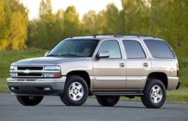 Chevrolet Tahoe – årsmodell 2003 i bild Bild på Chevrolet Tahoe – årsmodell 2003