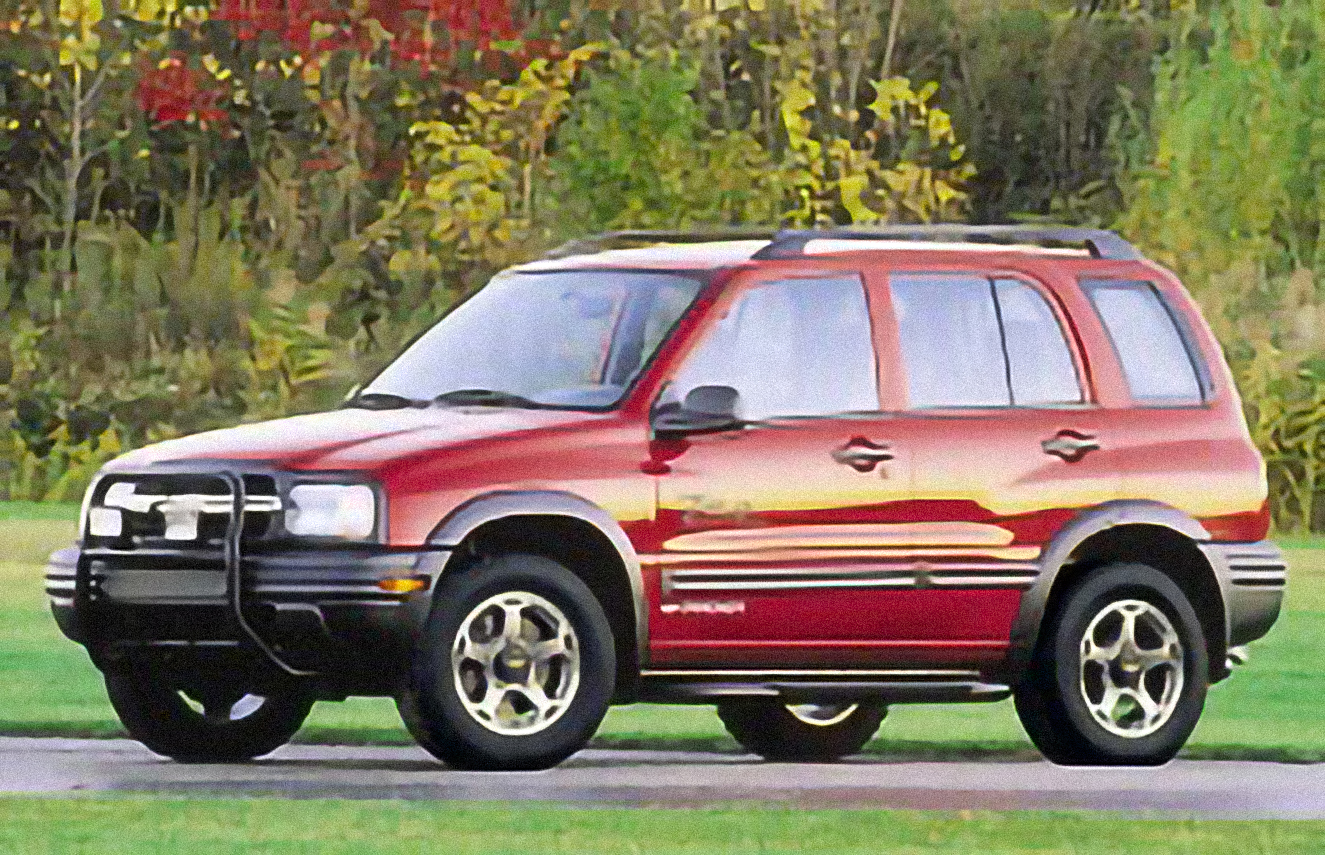 Chevrolet Tracker 1.6 – årsmodell 2001 i bild Bild på Chevrolet Tracker 1.6 – årsmodell 2001