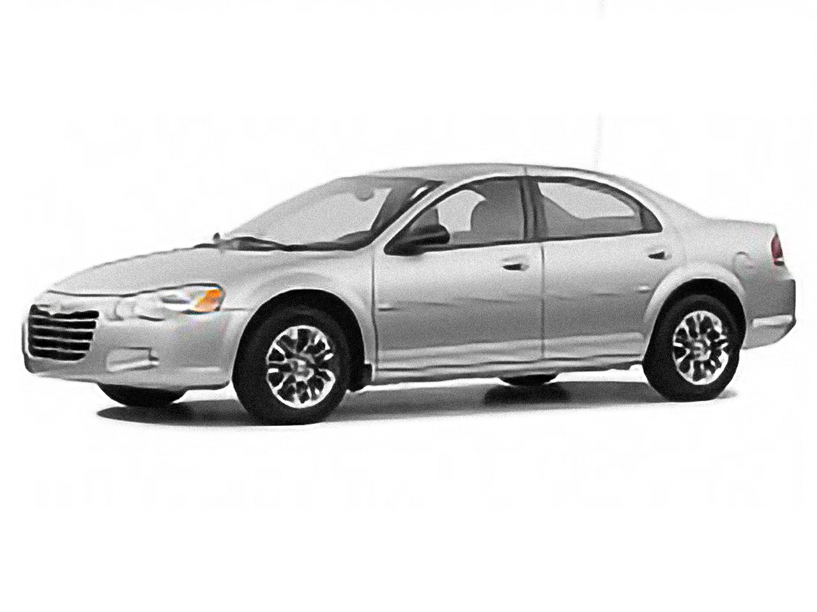 Chrysler Sebring Sedan LX – årsmodell 2002 i bild Bild på Chrysler Sebring Sedan LX – årsmodell 2002