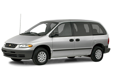 Chrysler Voyager – årsmodell 2000 i bild Bild på Chrysler Voyager – årsmodell 2000