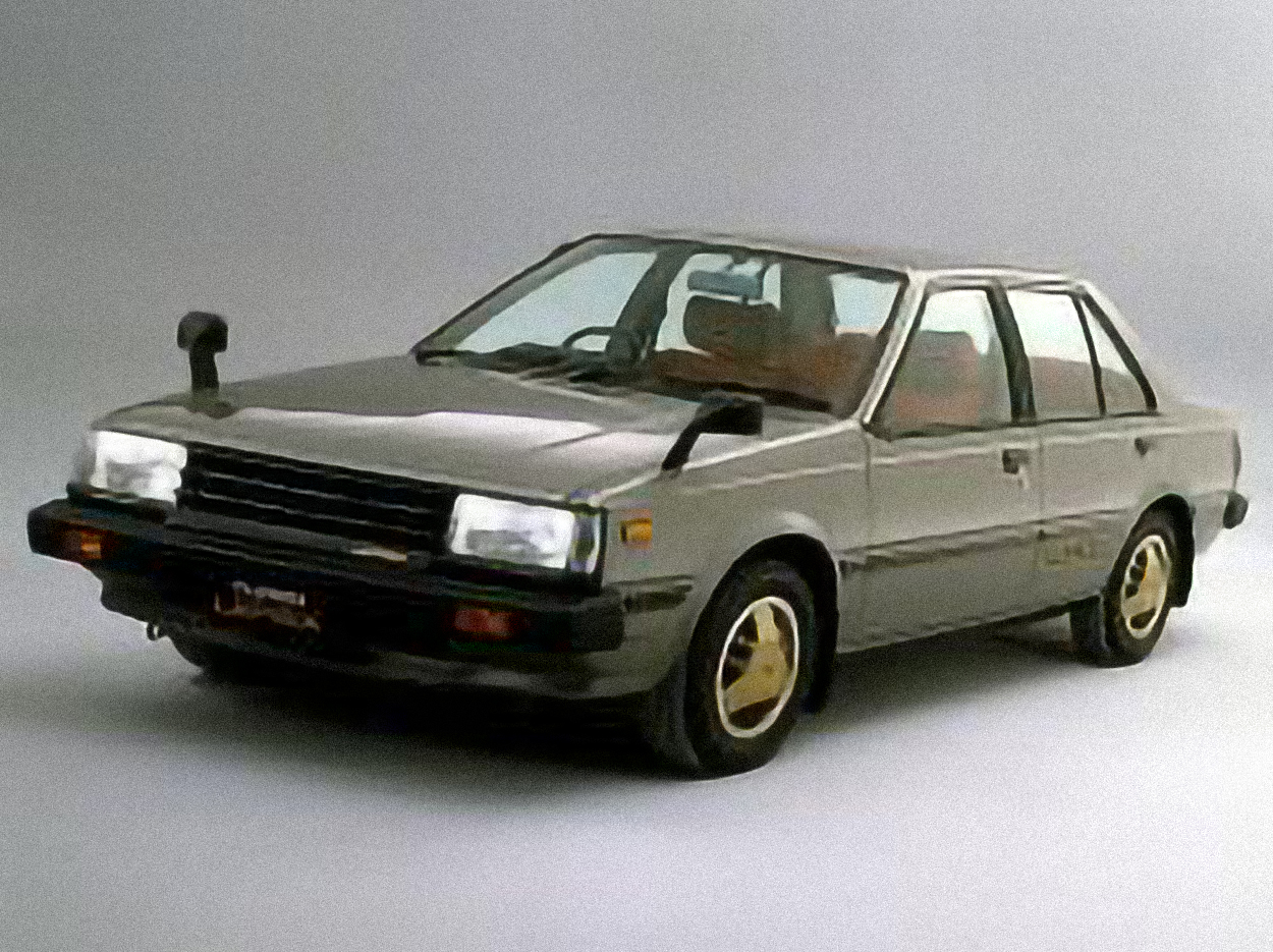 Nissan Sunny 1.7 Diesel – årsmodell 1981 i bild Bild på Nissan Sunny 1.7 Diesel – årsmodell 1981