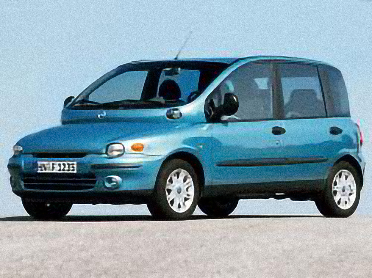 Fiat Multipla – årsmodell 2001 i bild Bild på Fiat Multipla – årsmodell 2001
