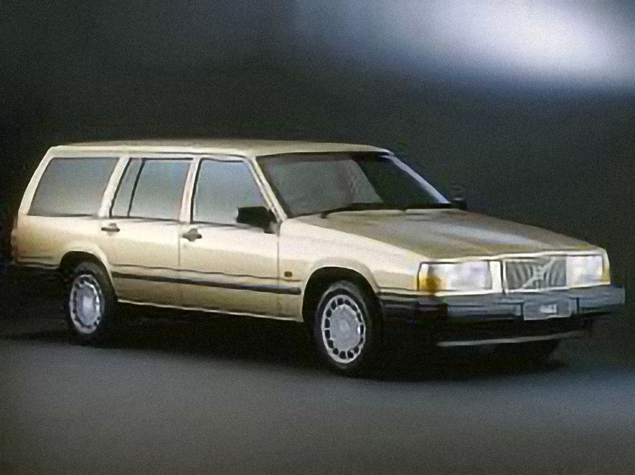 Volvo 740 GLE – årsmodell 1983 i bild Bild på Volvo 740 GLE – årsmodell 1983
