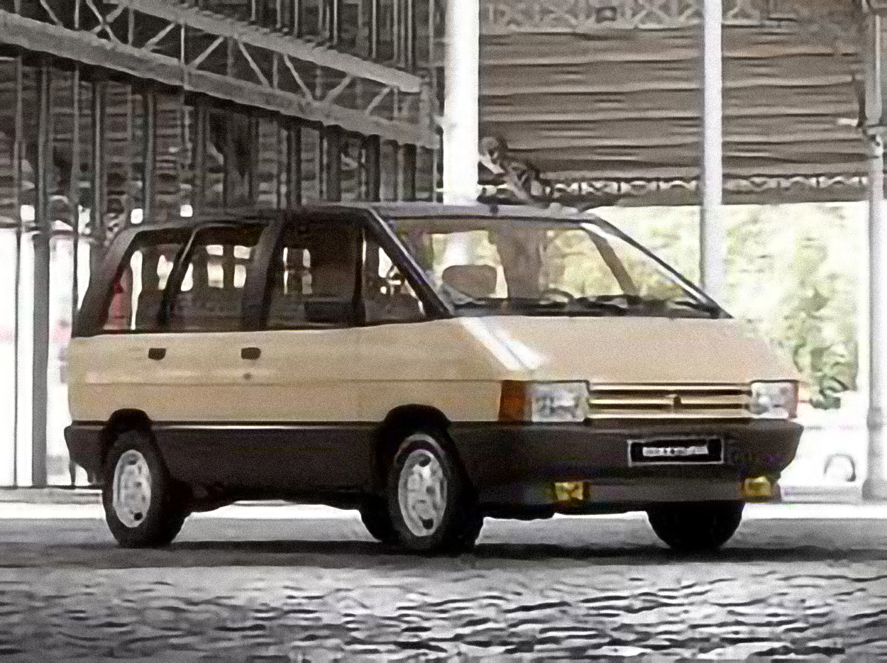 Renault Espace – årsmodell 1988 i bild Bild på Renault Espace – årsmodell 1988