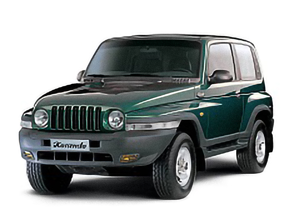 Daewoo Korando – årsmodell 2001 i bild Bild på Daewoo Korando – årsmodell 2001
