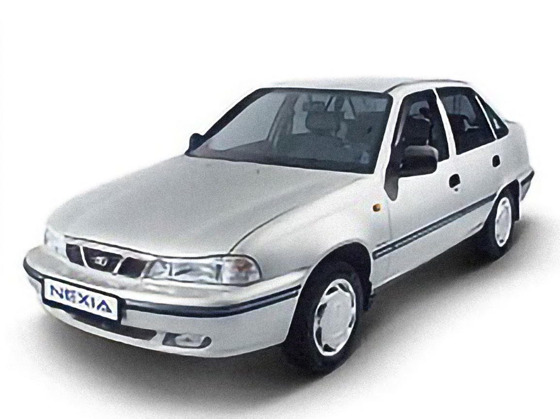 Daewoo Nexia 1.5 GLX – årsmodell 1996 i bild Bild på Daewoo Nexia 1.5 GLX – årsmodell 1996