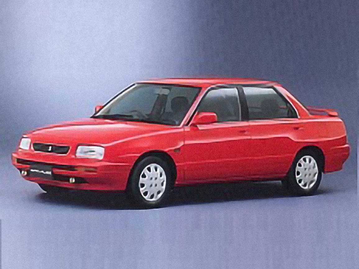 Daihatsu Applause 1.6 – årsmodell 1997 i bild Bild på Daihatsu Applause 1.6 – årsmodell 1997
