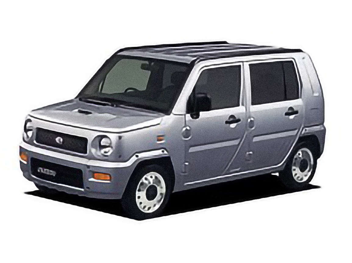 Daihatsu Naked Turbo – årsmodell 2001 i bild Bild på Daihatsu Naked Turbo – årsmodell 2001