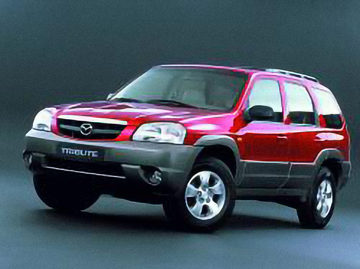 Mazda Tribute i 4WD Automatic – årsmodell 2006 i bild Bild på Mazda Tribute i 4WD Automatic – årsmodell 2006