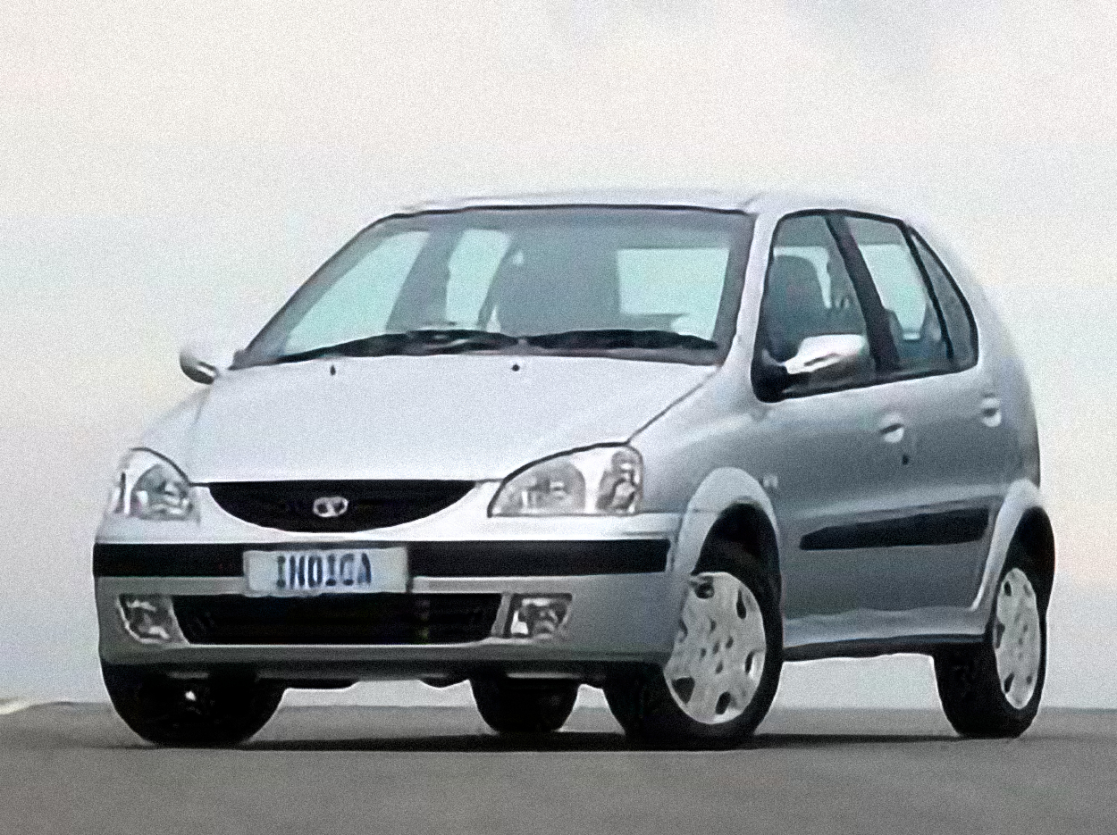 Tata Indica LX – årsmodell 2009 i bild Bild på Tata Indica LX – årsmodell 2009