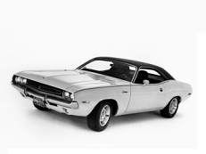 Dodge Challenger 5.2 – årsmodell 1972 i bild Bild på Dodge Challenger 5.2 – årsmodell 1972