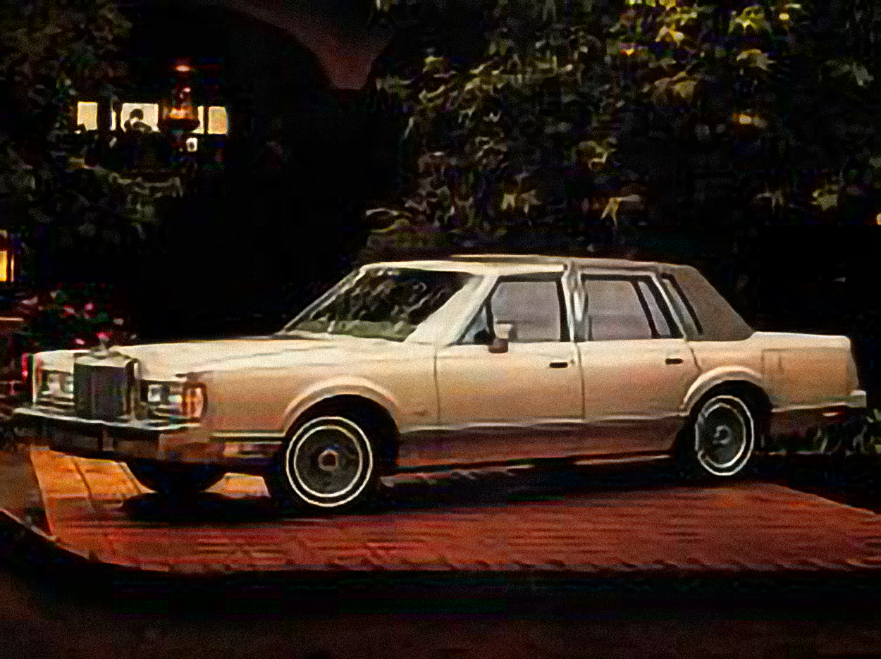 Lincoln Town Car – årsmodell 1982 i bild Bild på Lincoln Town Car – årsmodell 1982