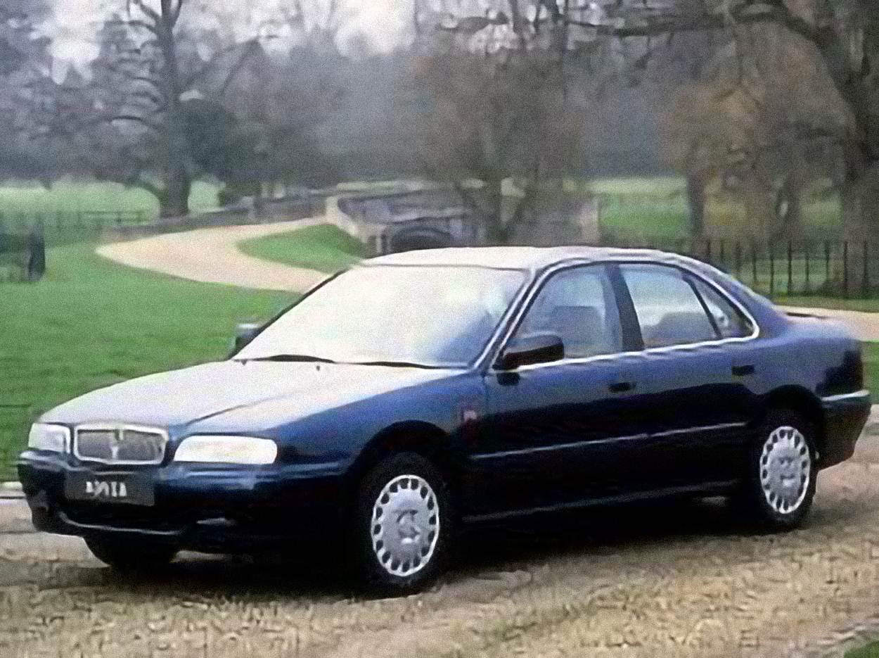 Rover 600 – årsmodell 1995 i bild Bild på Rover 600 – årsmodell 1995