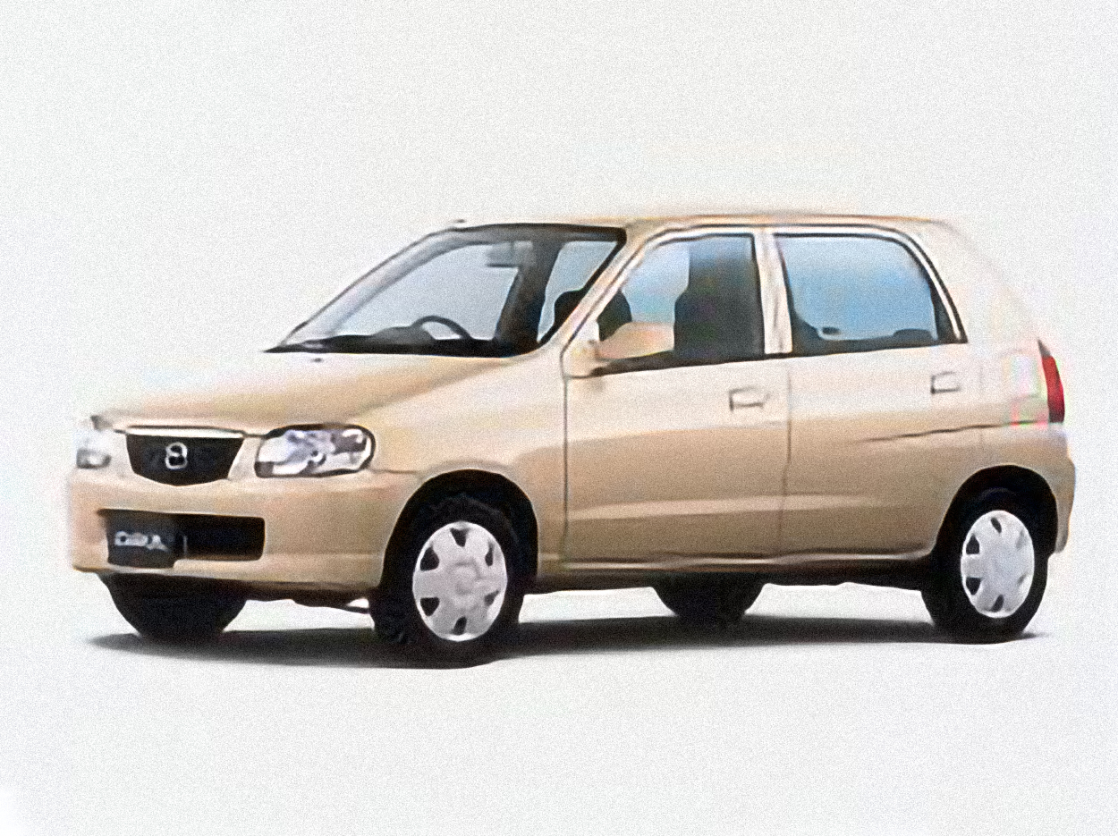Mazda Carol – årsmodell 1998 i bild Bild på Mazda Carol – årsmodell 1998
