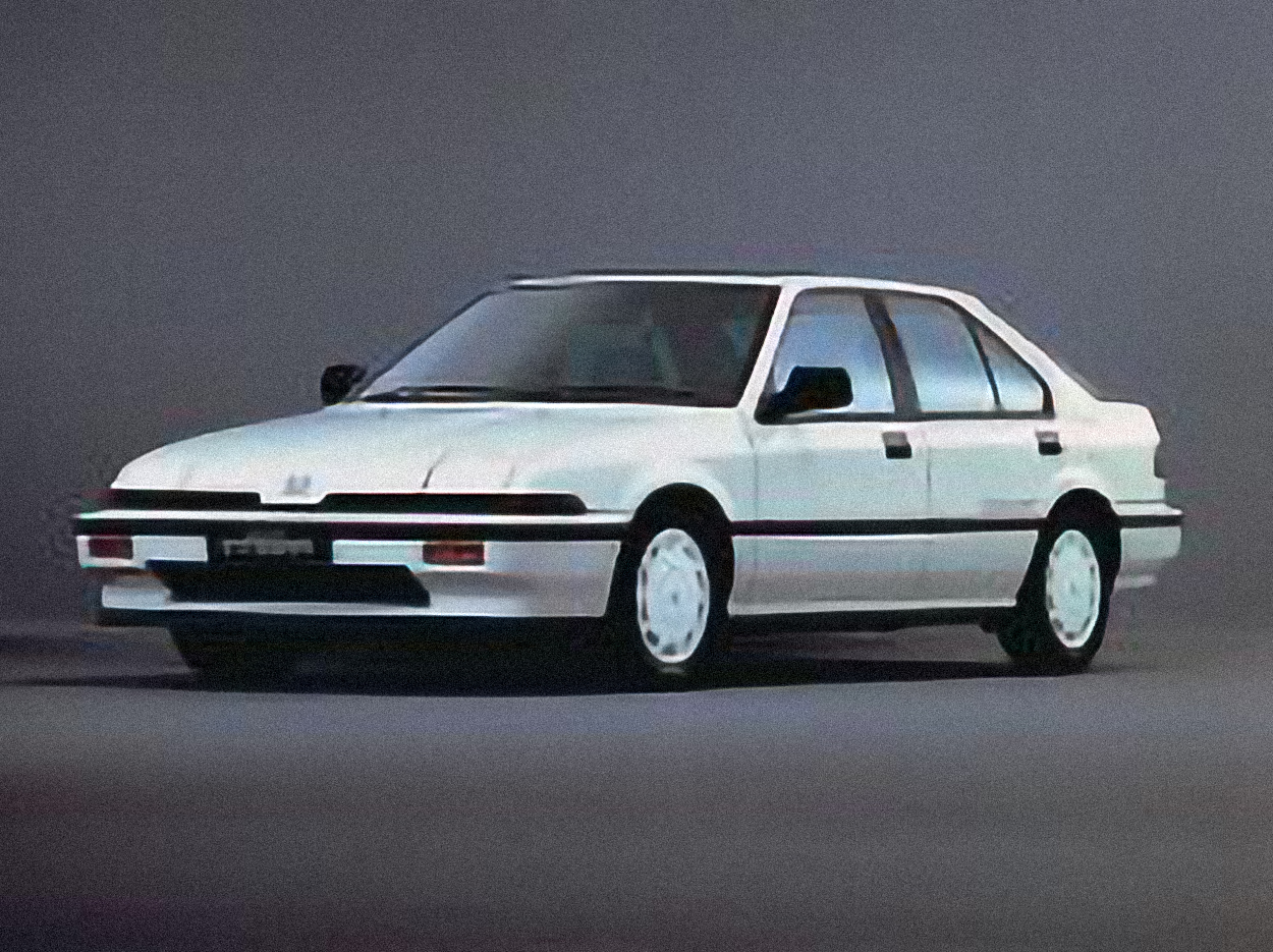 Honda Integra 1.5 Coupe Automatic – årsmodell 1988 i bild Bild på Honda Integra 1.5 Coupe Automatic – årsmodell 1988