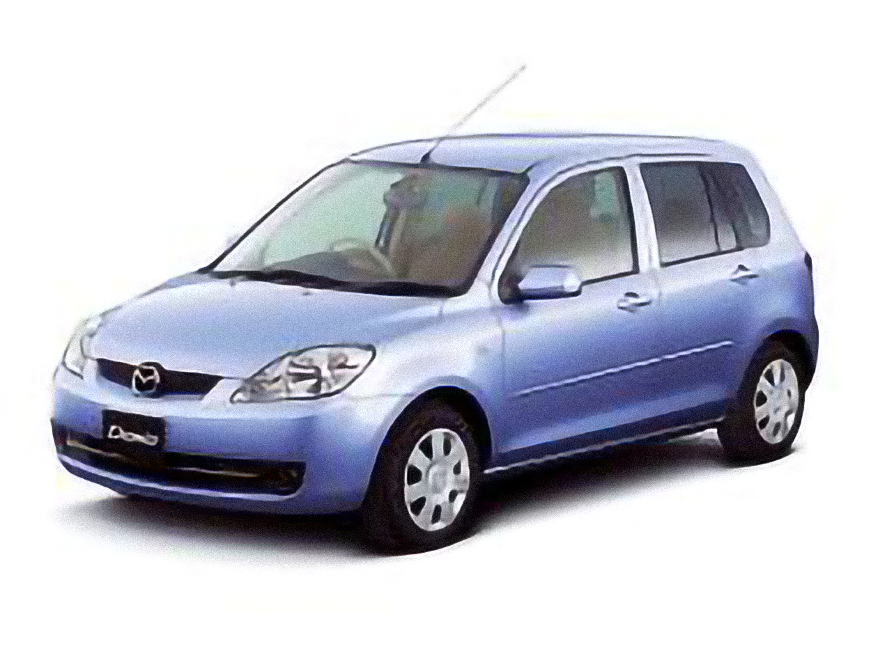 Mazda Demio – årsmodell 2003 i bild Bild på Mazda Demio – årsmodell 2003