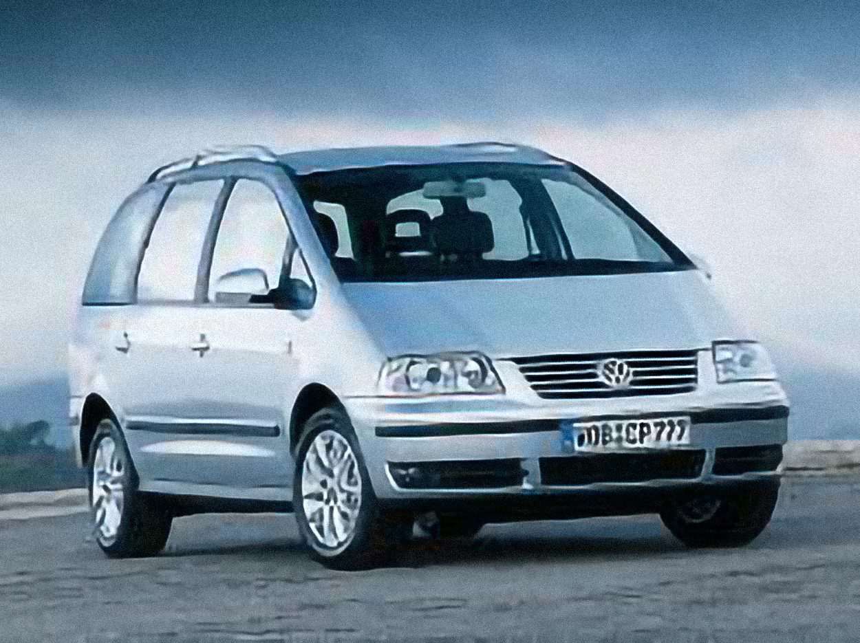 Volkswagen Sharan 1.8 Turbo Trendline Automatic – årsmodell 2007 i bild Bild på Volkswagen Sharan 1.8 Turbo Trendline Automatic – årsmodell 2007