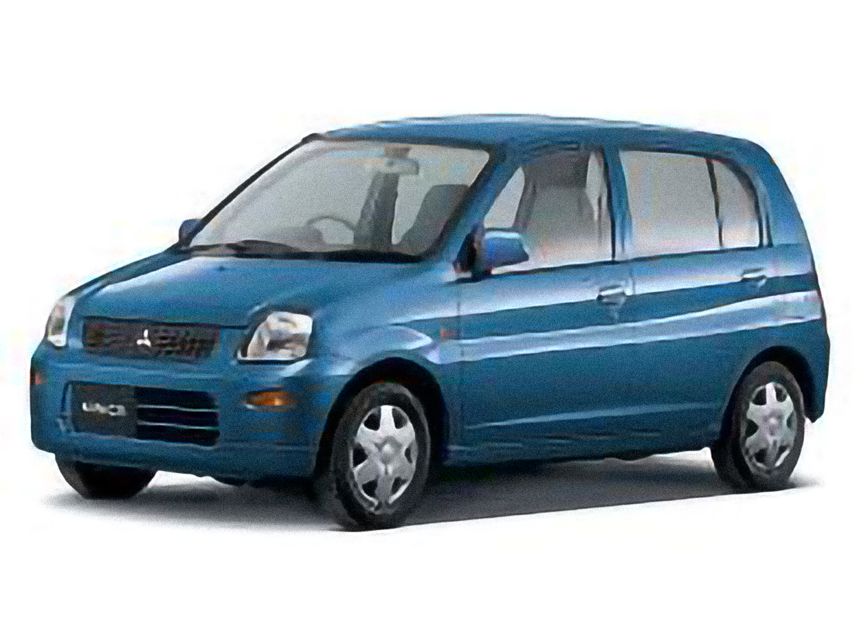 Mitsubishi Minica – årsmodell 2004 i bild Bild på Mitsubishi Minica – årsmodell 2004