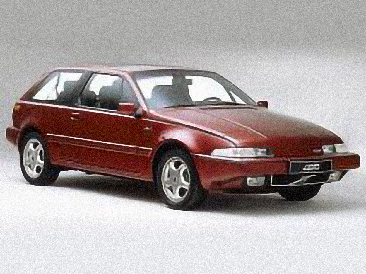Volvo 480 – årsmodell 1988 i bild Bild på Volvo 480 – årsmodell 1988