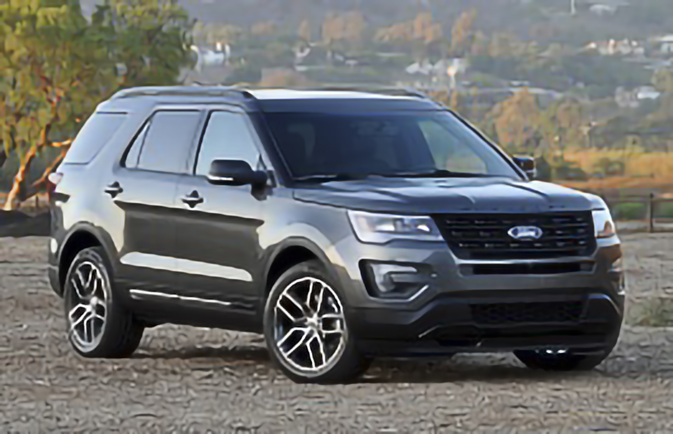 Ford Explorer XLT 4dr SUV AWD (3.5L 6cyl 6A) – årsmodell 2019 i bild Bild på Ford Explorer XLT 4dr SUV AWD (3.5L 6cyl 6A) – årsmodell 2019