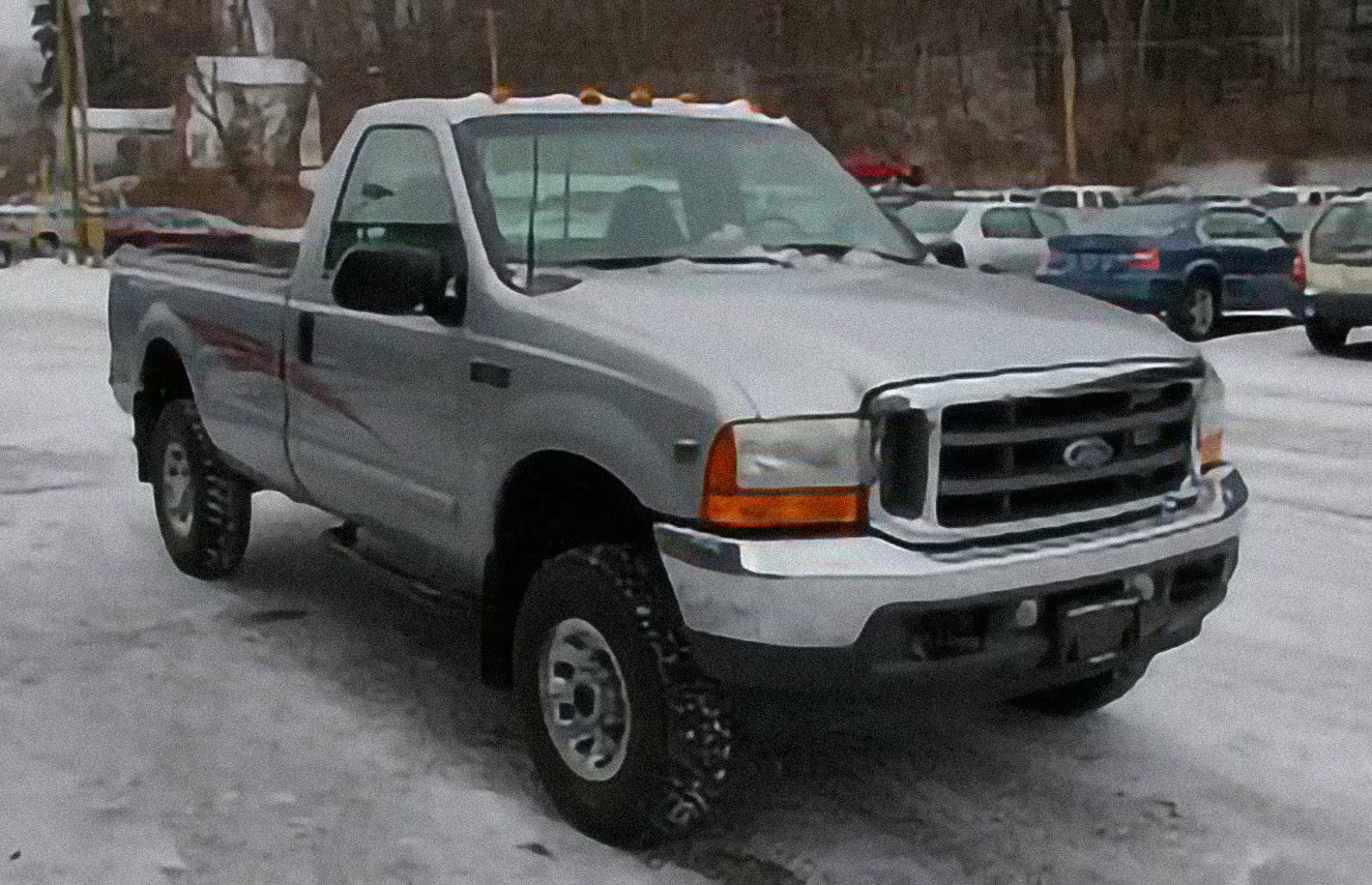 Ford F-250 – årsmodell 2007 i bild Bild på Ford F-250 – årsmodell 2007