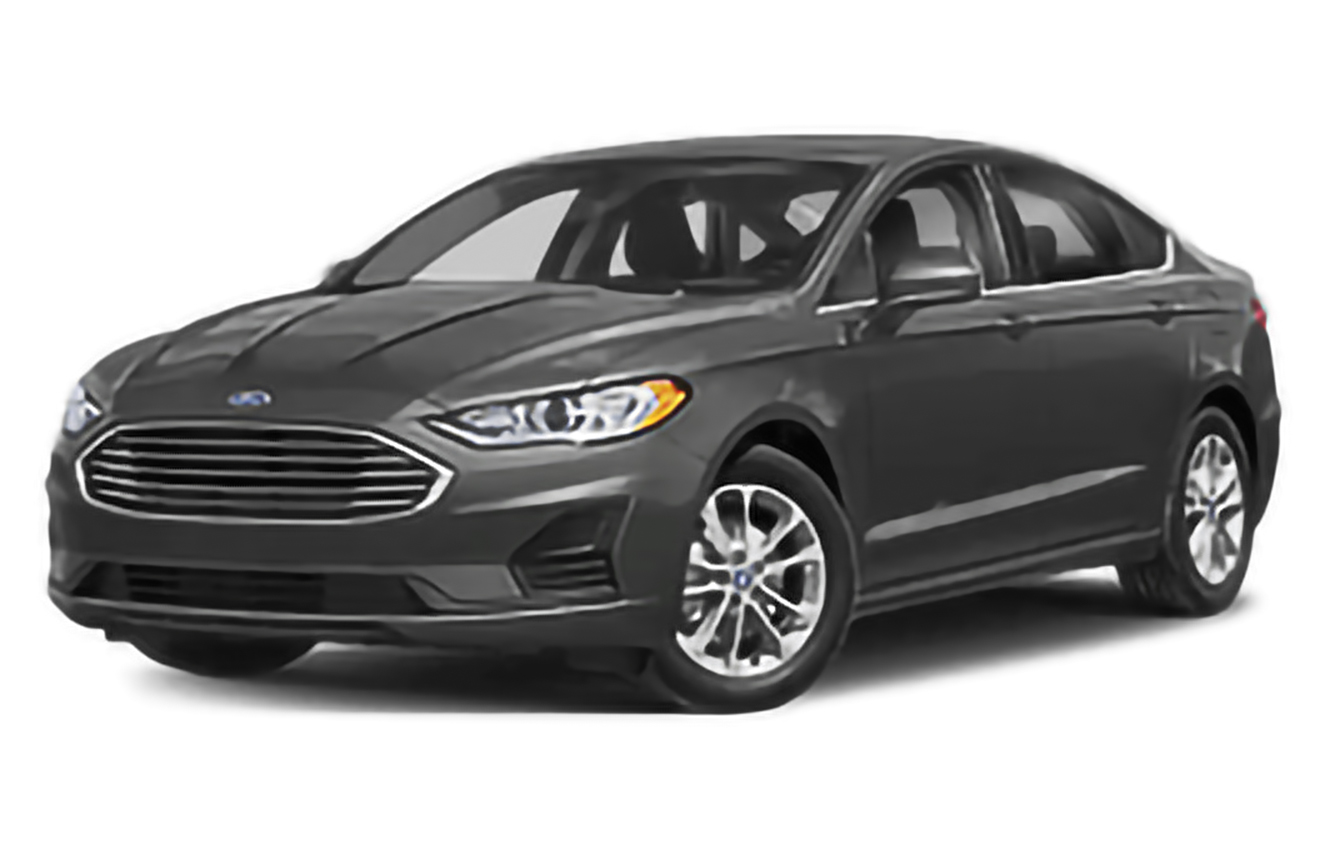 Ford Fusion SE 4dr Sedan (2.5L 4cyl 6A) – årsmodell 2021 i bild Bild på Ford Fusion SE 4dr Sedan (2.5L 4cyl 6A) – årsmodell 2021