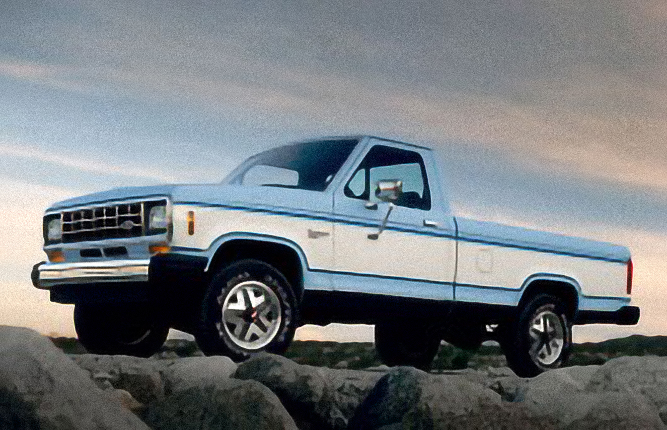Ford Ranger – årsmodell 1983 i bild Bild på Ford Ranger – årsmodell 1983