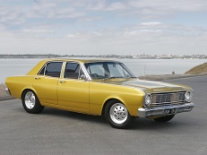 Ford Falcon – årsmodell 1971 i bild Bild på Ford Falcon – årsmodell 1971