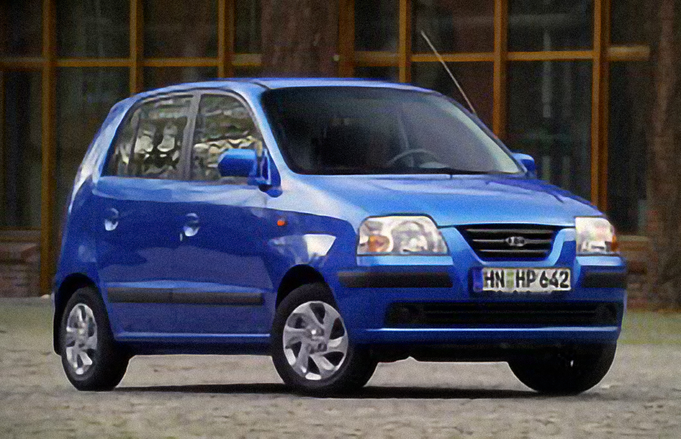 Hyundai Atos 1.1 Comfort – årsmodell 2005 i bild Bild på Hyundai Atos 1.1 Comfort – årsmodell 2005
