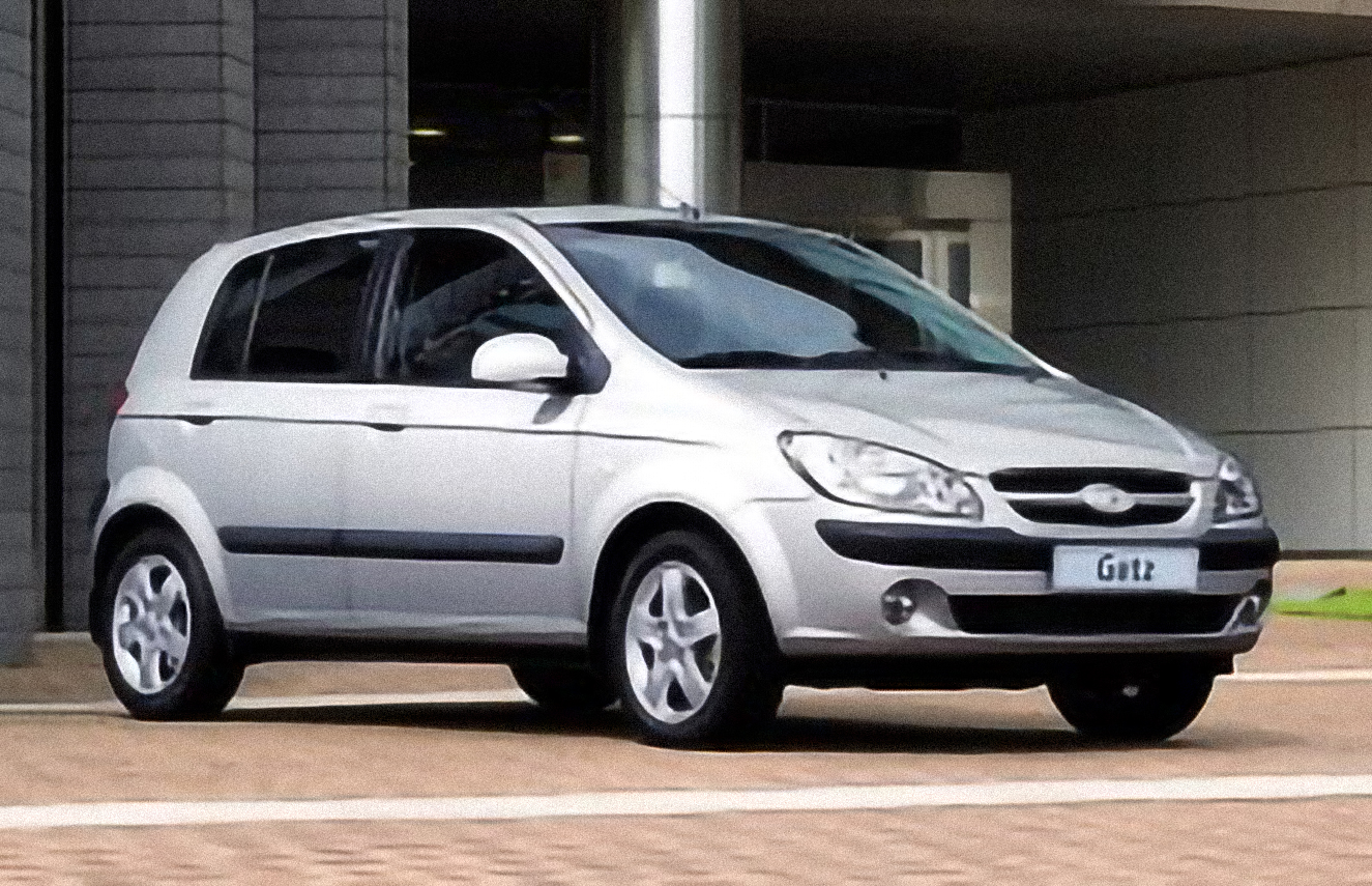 Hyundai Getz 1.6 GLS Automatic – årsmodell 2010 i bild Bild på Hyundai Getz 1.6 GLS Automatic – årsmodell 2010