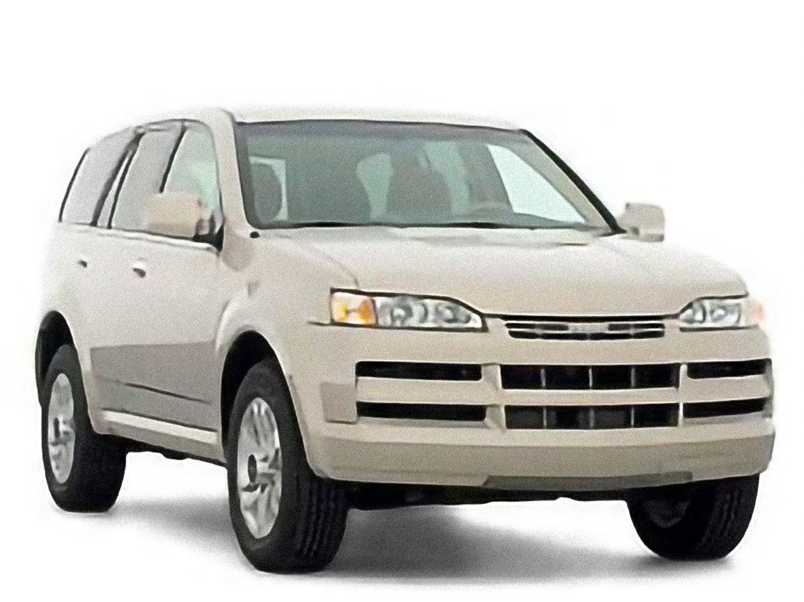 Isuzu Axiom – årsmodell 2002 i bild Bild på Isuzu Axiom – årsmodell 2002