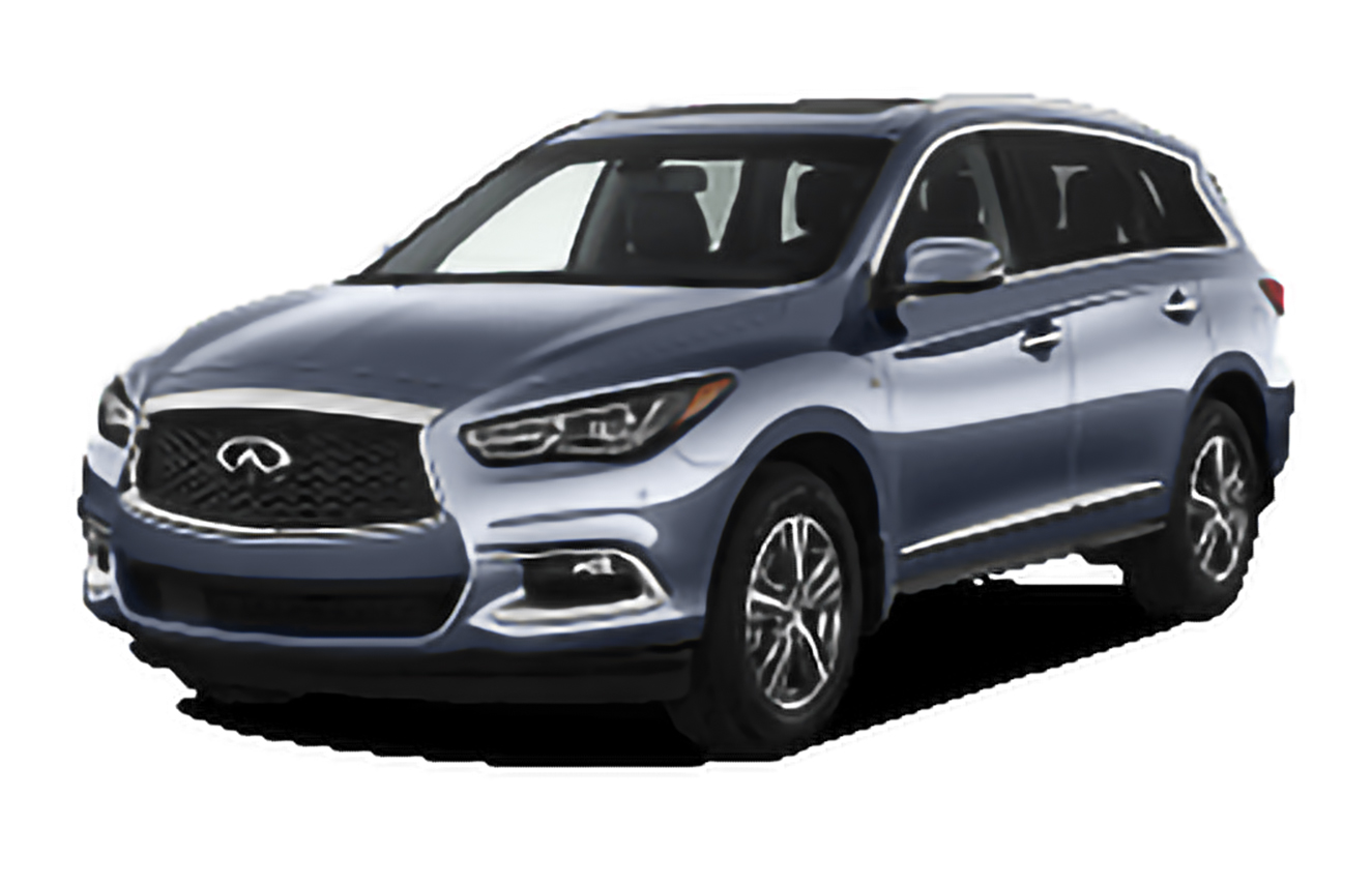 Infiniti QX60 4dr SUV (3.5L 6cyl CVT) – årsmodell 2021 i bild Bild på Infiniti QX60 4dr SUV (3.5L 6cyl CVT) – årsmodell 2021