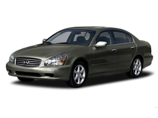Infiniti Q45 Luxury – årsmodell 2004 i bild Bild på Infiniti Q45 Luxury – årsmodell 2004
