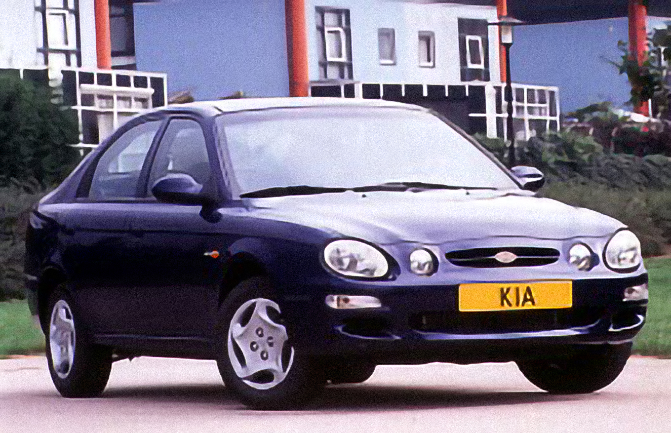 Kia Shuma – årsmodell 2000 i bild Bild på Kia Shuma – årsmodell 2000