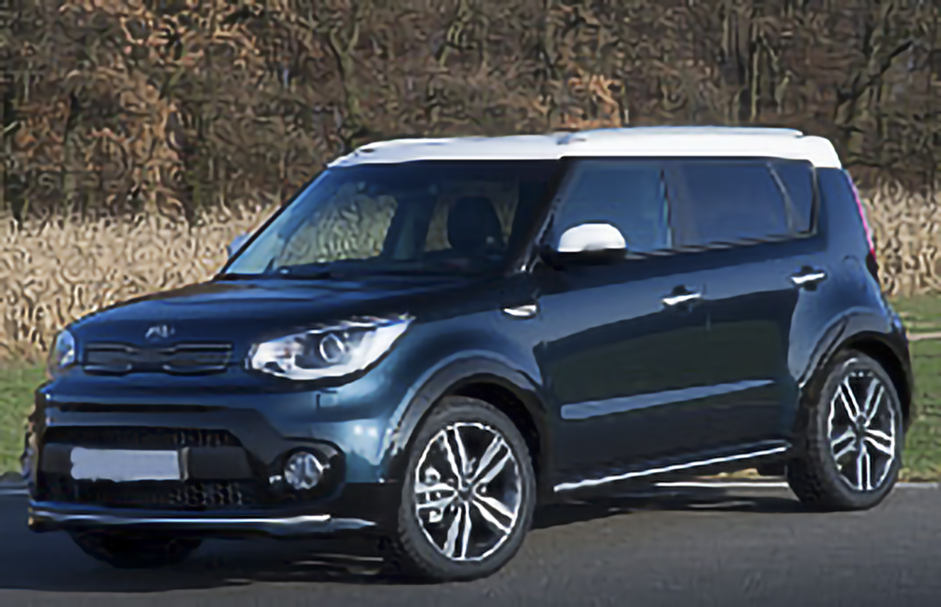 Kia Soul 4dr Wagon (1.6L 4cyl 6A) – årsmodell 2019 i bild Bild på Kia Soul 4dr Wagon (1.6L 4cyl 6A) – årsmodell 2019