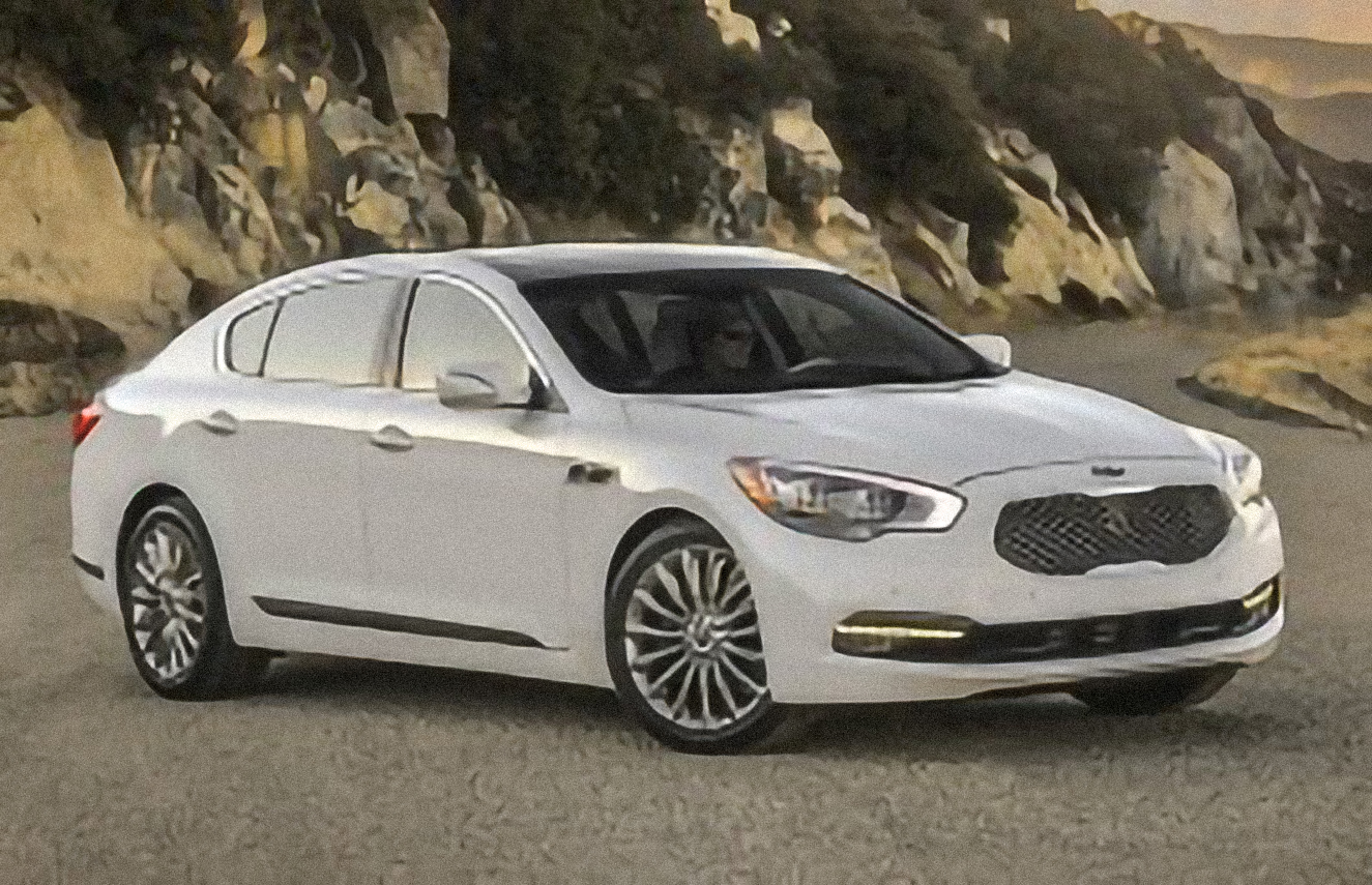 Kia K900 Premium 4dr Sedan (5.0L 8cyl 8A) – årsmodell 2018 i bild Bild på Kia K900 Premium 4dr Sedan (5.0L 8cyl 8A) – årsmodell 2018