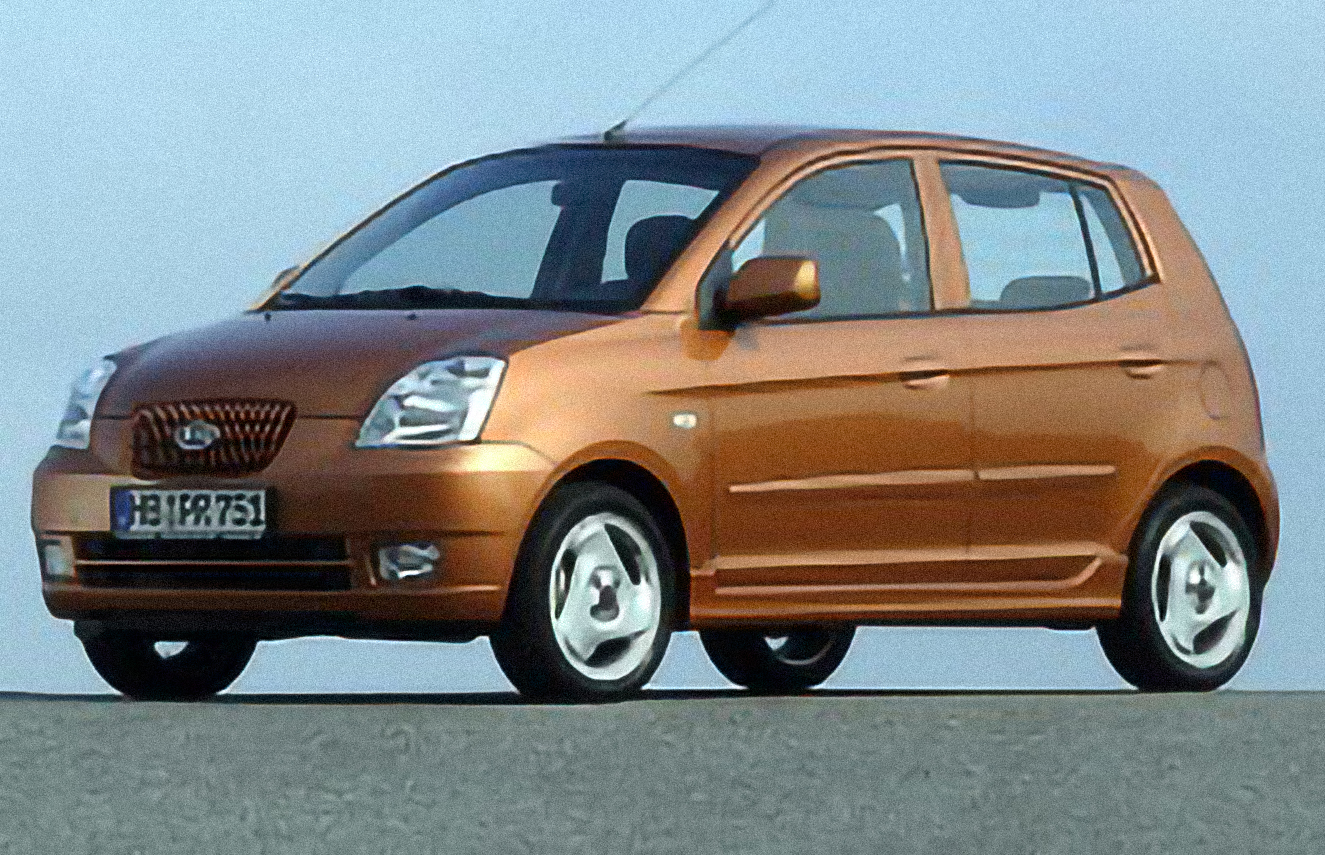 Kia Picanto 1.1 LX Automatic – årsmodell 2008 i bild Bild på Kia Picanto 1.1 LX Automatic – årsmodell 2008