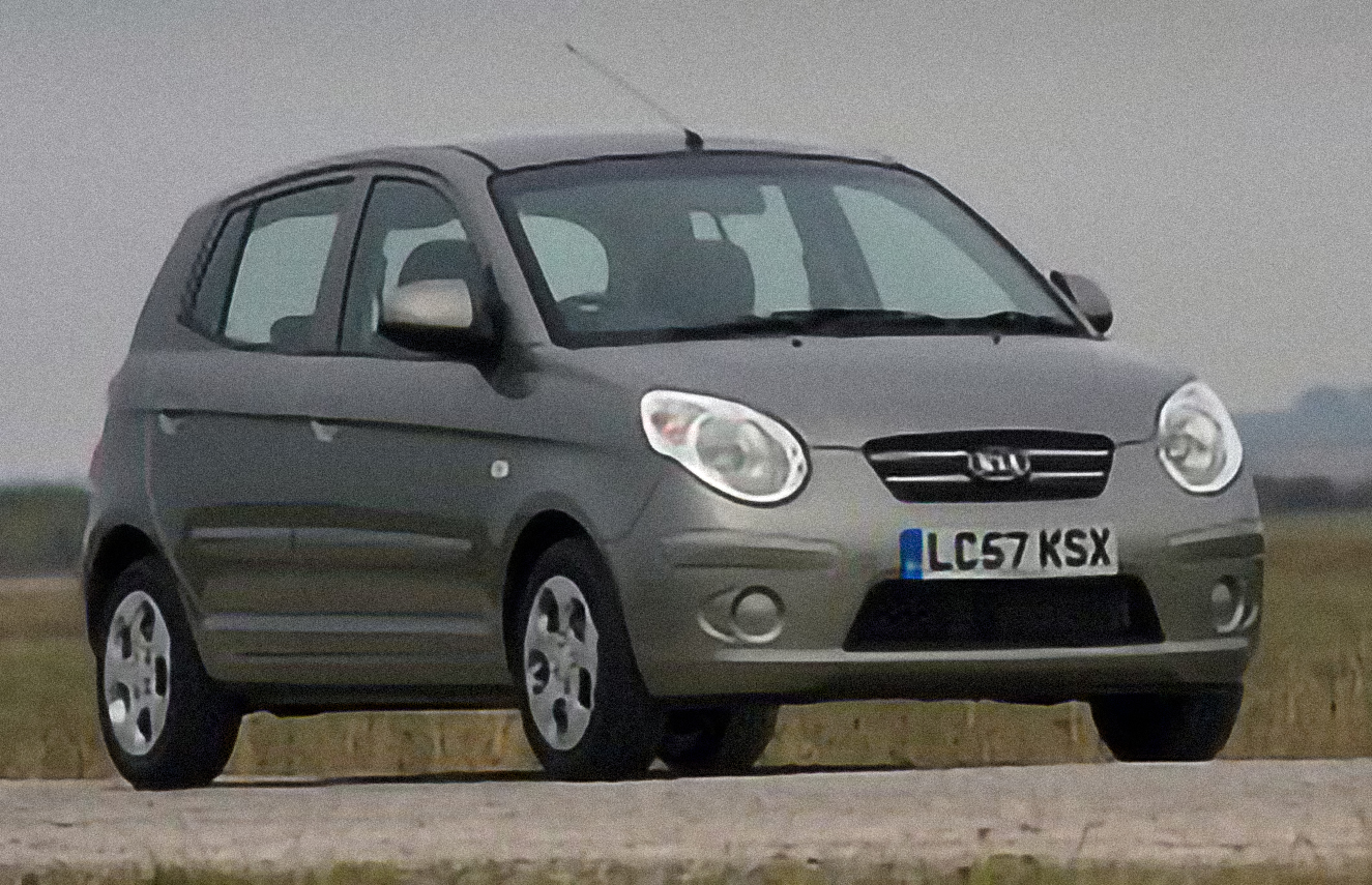 Kia Picanto 1.1 EX Automatic – årsmodell 2009 i bild Bild på Kia Picanto 1.1 EX Automatic – årsmodell 2009