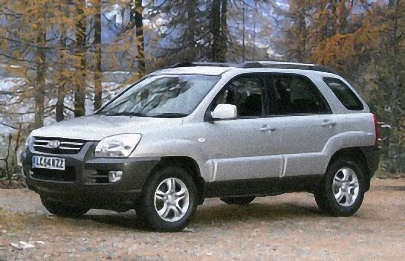 Kia Sportage 2.0 4×4 – årsmodell 2007 i bild Bild på Kia Sportage 2.0 4×4 – årsmodell 2007
