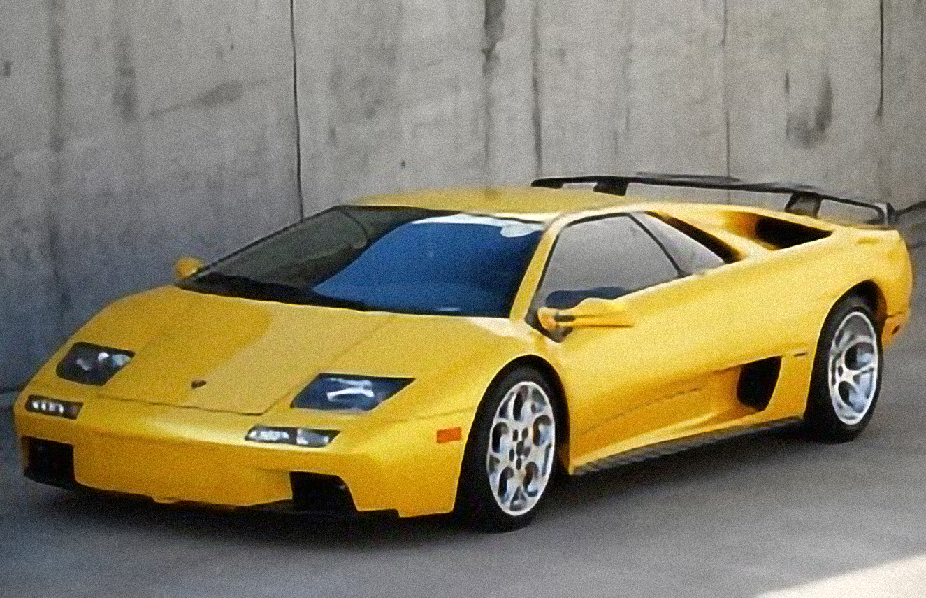 Lamborghini Diablo – årsmodell 2001 i bild Bild på Lamborghini Diablo – årsmodell 2001
