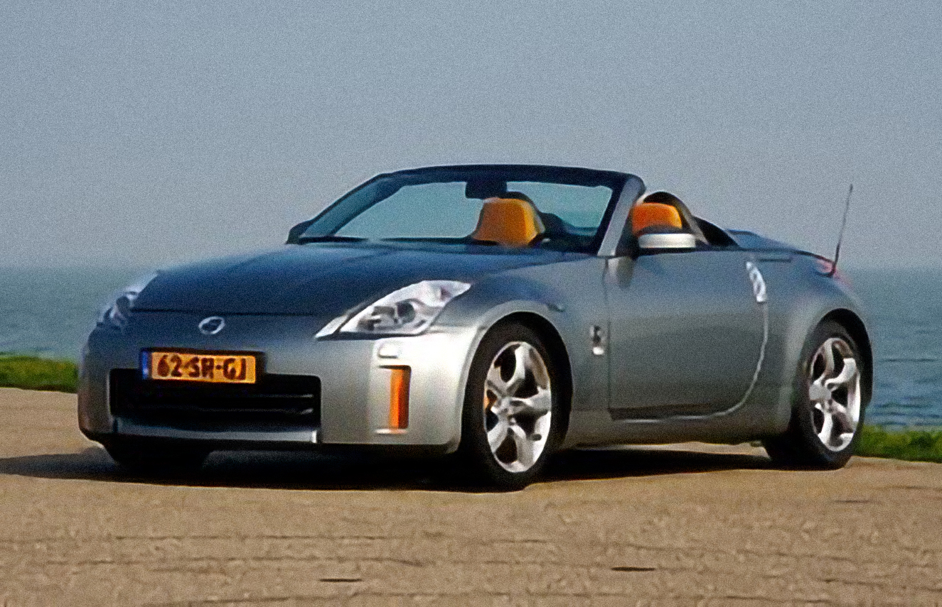 Nissan 350Z Roadster Touring – årsmodell 2008 i bild Bild på Nissan 350Z Roadster Touring – årsmodell 2008