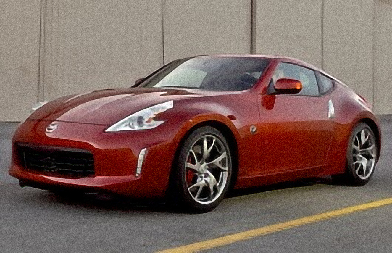 Nissan 370Z Sport 2dr Coupe (3.7L 6cyl 6M) – årsmodell 2019 i bild Bild på Nissan 370Z Sport 2dr Coupe (3.7L 6cyl 6M) – årsmodell 2019