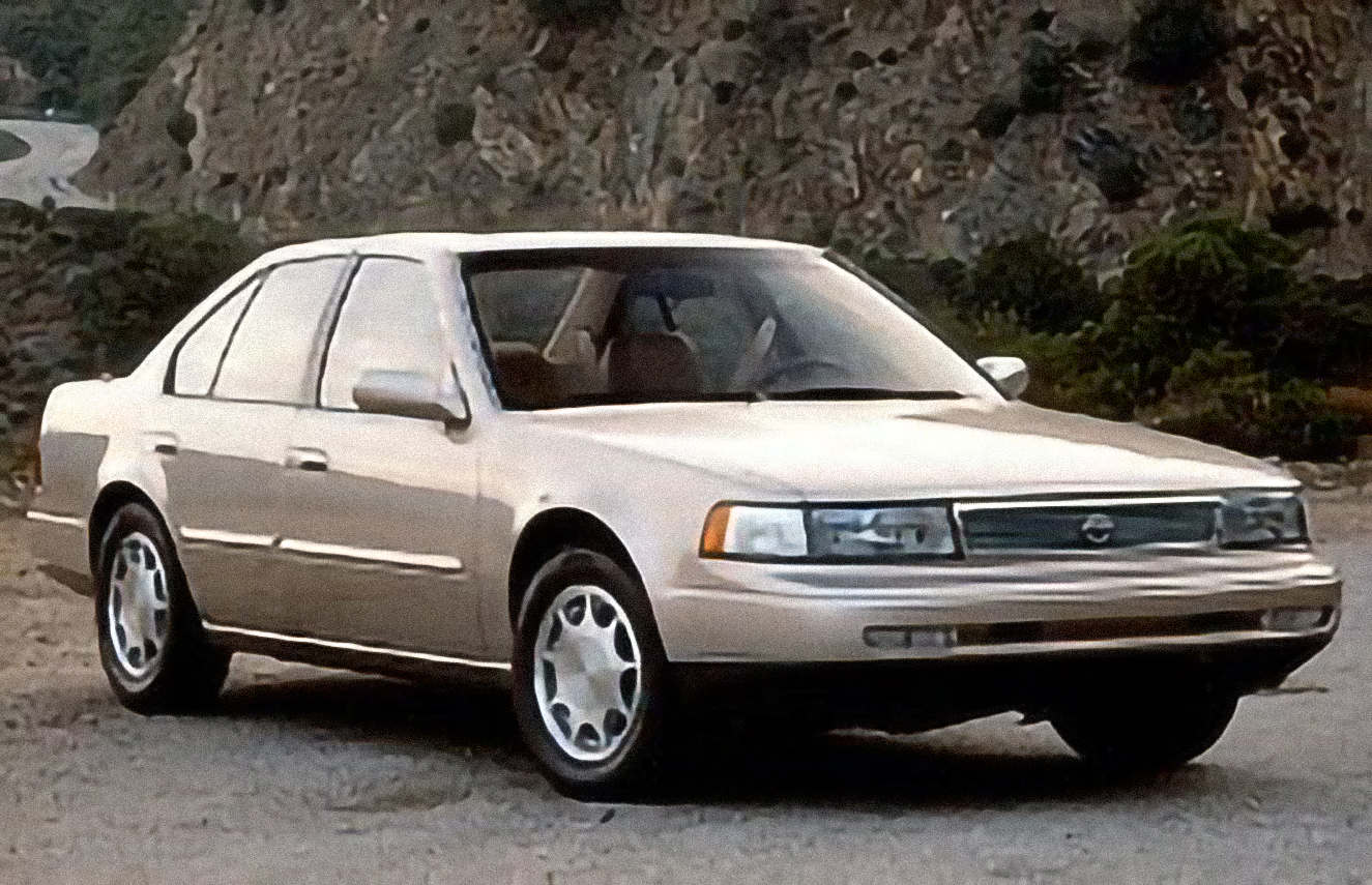 Nissan Maxima – årsmodell 1993 i bild Bild på Nissan Maxima – årsmodell 1993