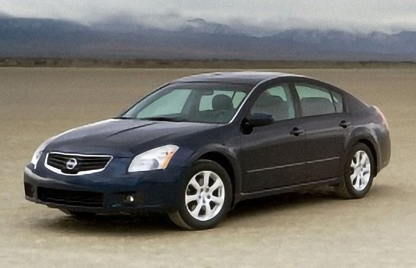 Nissan Maxima SE – årsmodell 2008 i bild Bild på Nissan Maxima SE – årsmodell 2008