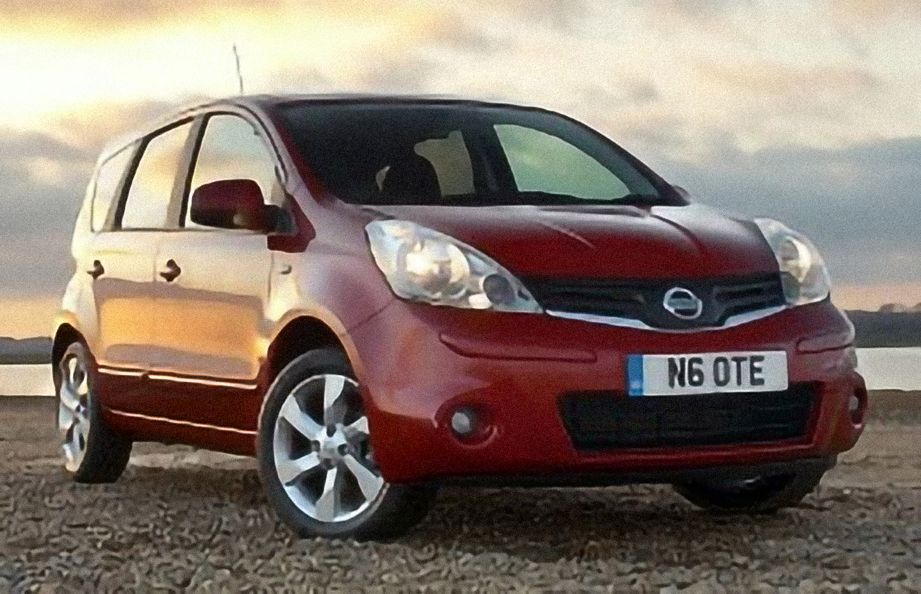 Nissan Note 1.4 – årsmodell 2009 i bild Bild på Nissan Note 1.4 – årsmodell 2009
