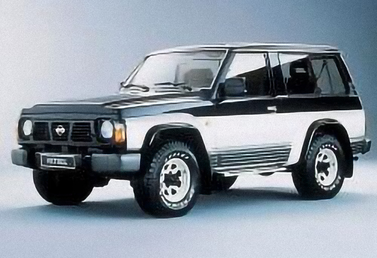 Nissan Patrol GR – årsmodell 1996 i bild Bild på Nissan Patrol GR – årsmodell 1996