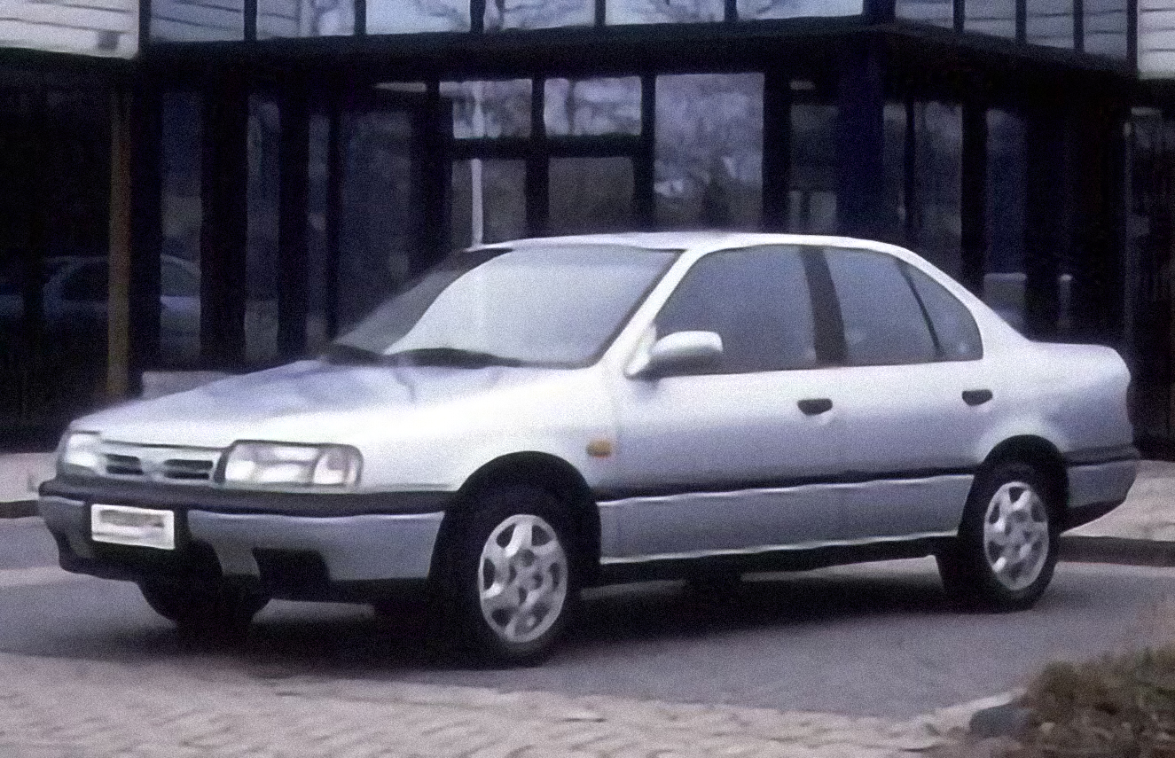Nissan Primera 2 – årsmodell 1991 i bild Bild på Nissan Primera 2 – årsmodell 1991