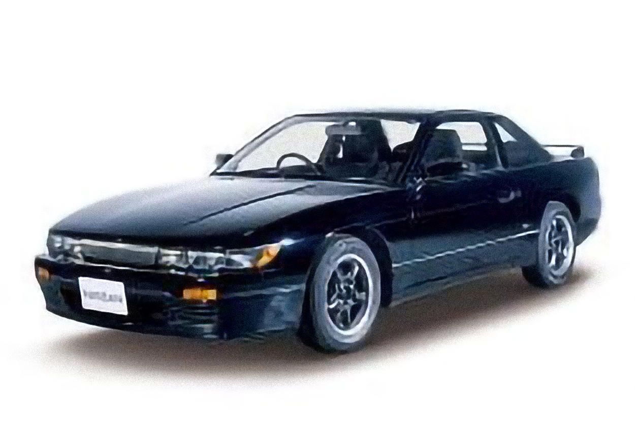 Nissan Silvia – årsmodell 1988 i bild Bild på Nissan Silvia – årsmodell 1988