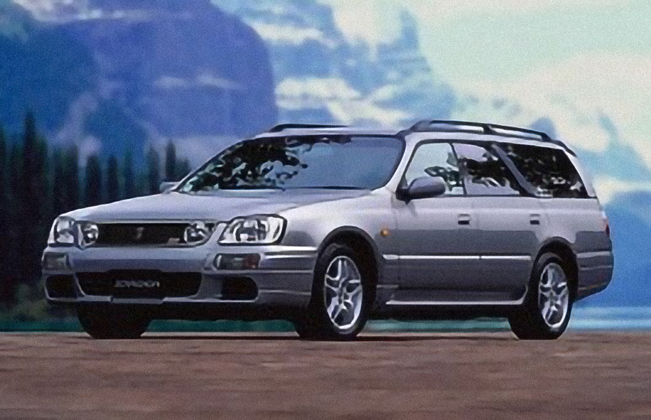 Nissan Stagea – årsmodell 2000 i bild Bild på Nissan Stagea – årsmodell 2000